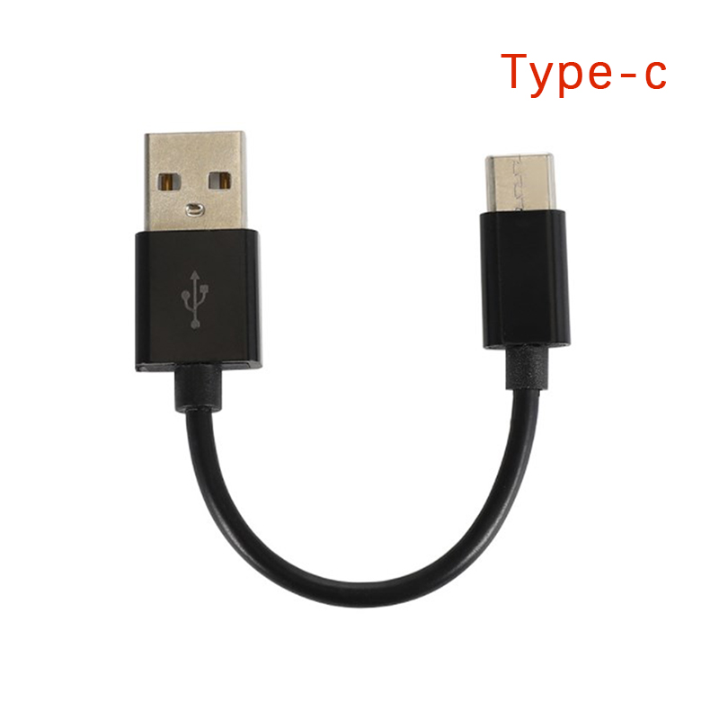 Bo Cáp Micro USB Type C 10cm ngắn Nhanh chóng sạc cho điện thoại dây dữ liệu USB