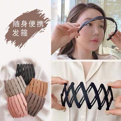 Bờm tóc co giãn gấp gọn
