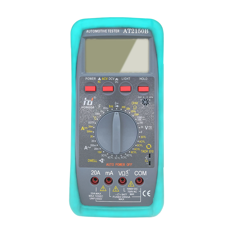 HD AT2150B Automotive Meter Tester Digital Multimeter Tachometer Cap