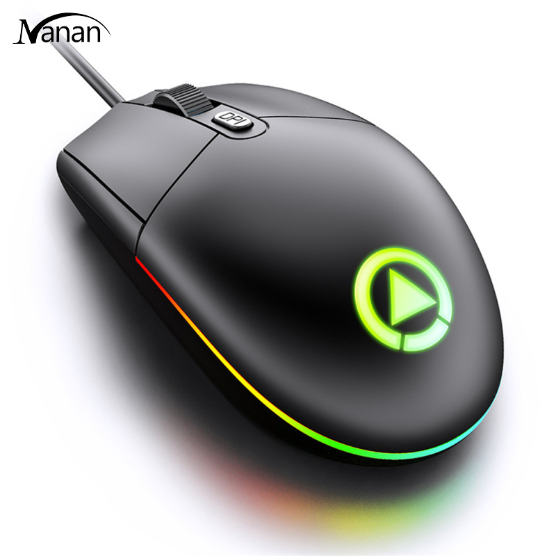 G3se Professional Wired Mouse Luminous Ultra Slim Usb Desktop Computer Notebook Office Home Business General Gaming Mouse