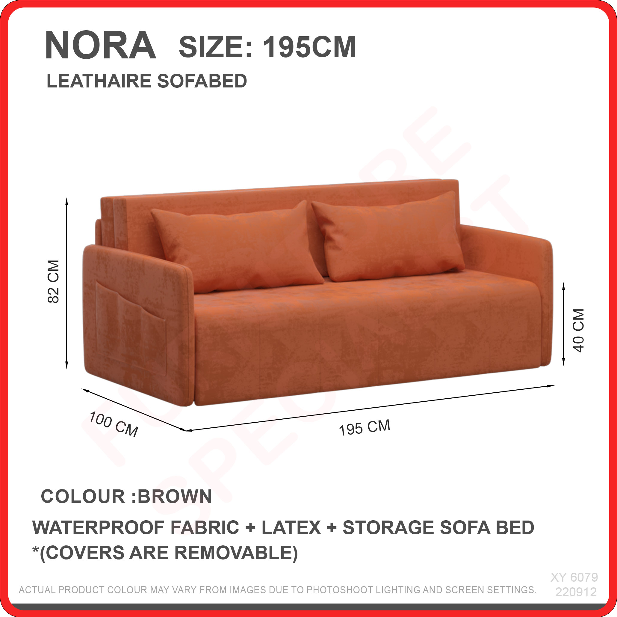 latex foam sofa bed