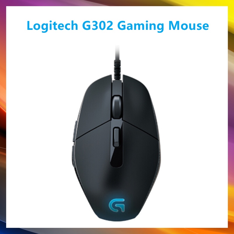 เม้าส์ Logitech G302 DAEDALUS PRIME MOBA GAMING MOUSE E-sports เมาส์ ...
