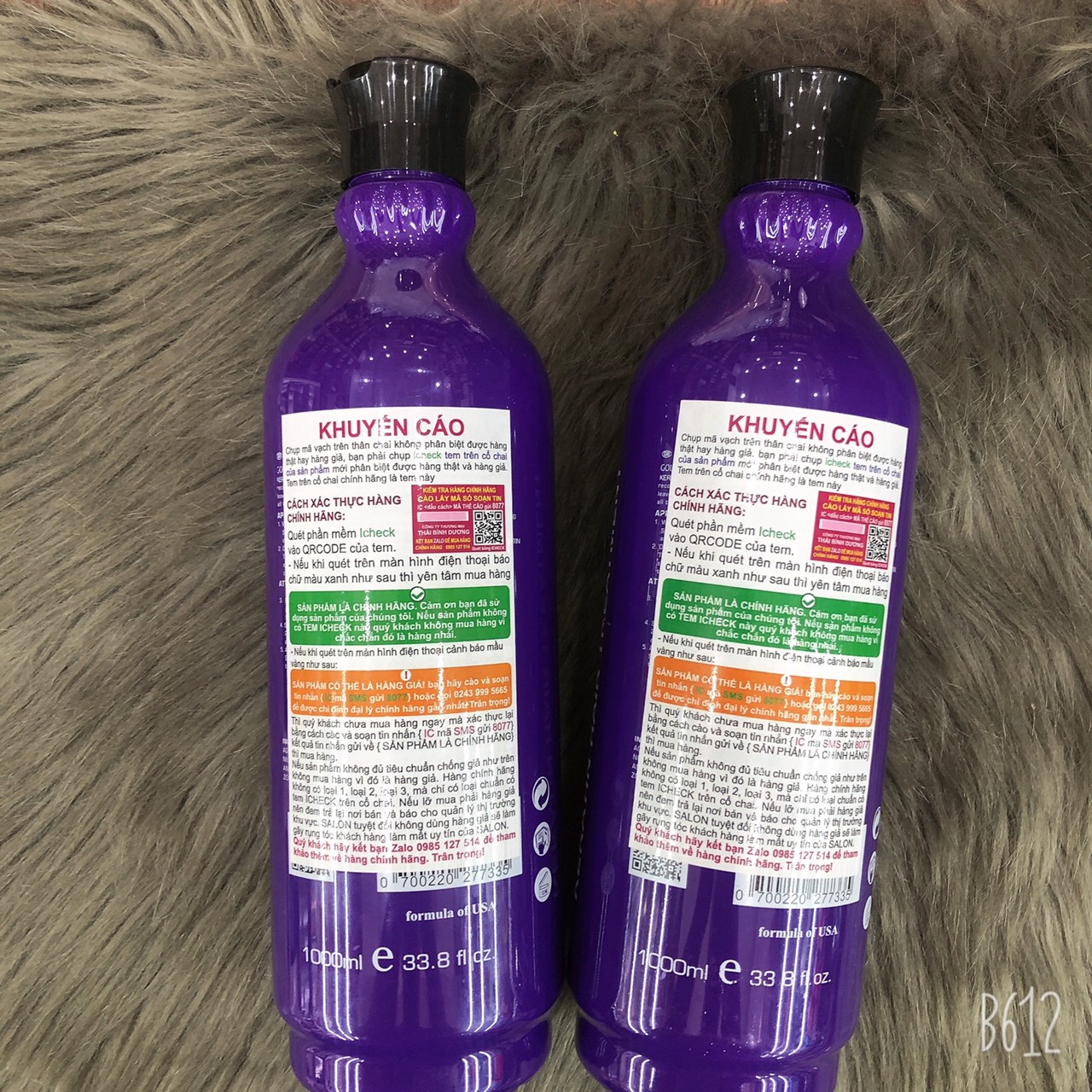 KERATIN làm thẳng tóc, phục hồi tóc nát NANO COMPLEX 1000ML