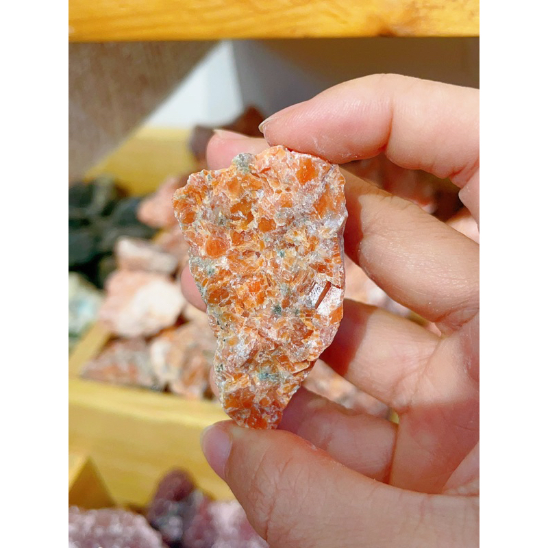 Đá Năng Lượng Sunstone chưa qua chế tác, Đá Thô, Đá Mặt Trời