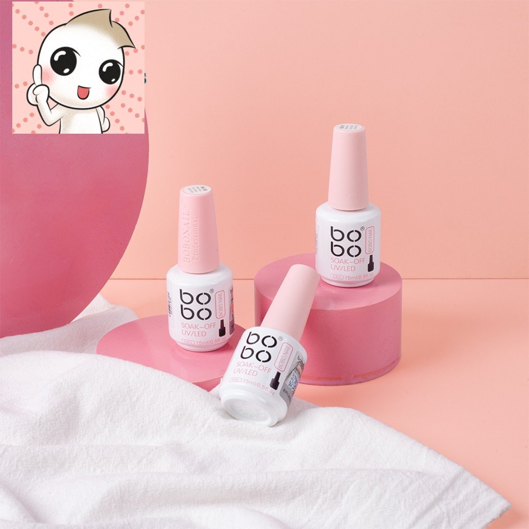[HCM]Sơn Gel Bobo Đen, Trắng Và Đỏ - Chai 15ml