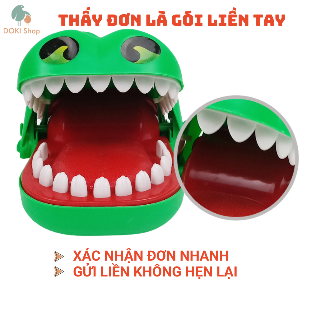 Đồ chơi khám răng cá sấu chất lượng đảm bảo