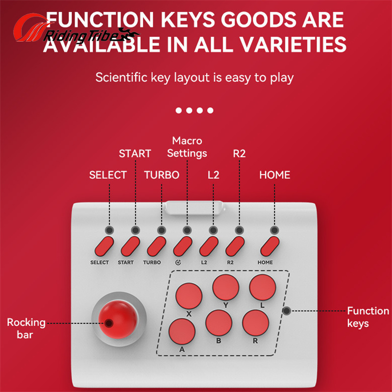 Riding Tribe Y01 Arcade Fight Stick Joystick Game Controller Compatible For IPhone IOS Android PC Fighting Sticks