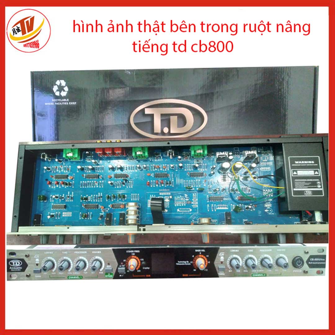 [kèm micro mv01] Nâng tiếng-nâng tiếng- nâng tiếng td cb 800