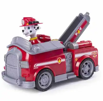 paw patrol marshall fire engine