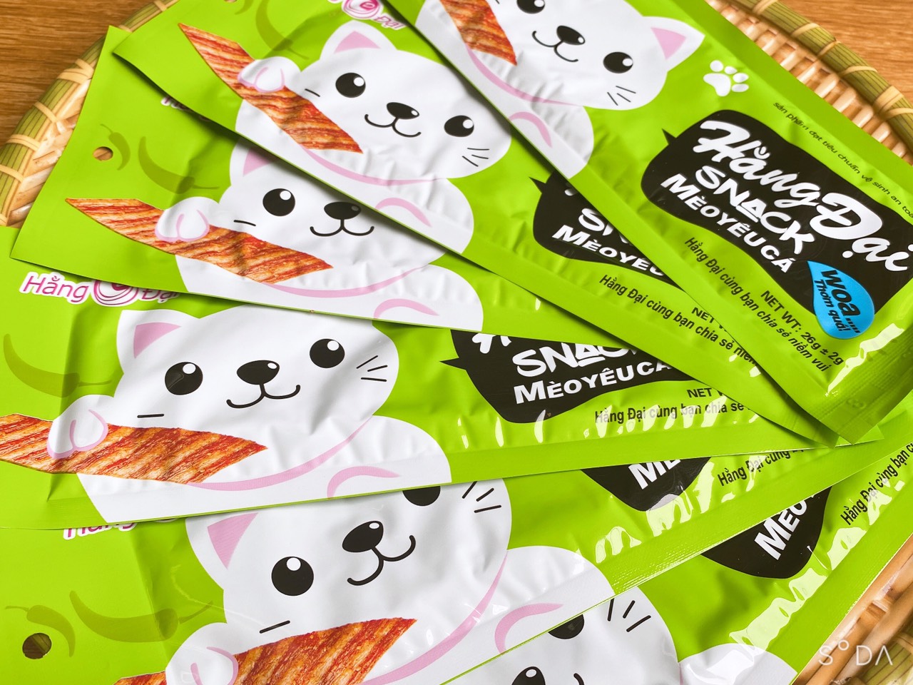 snack cá mèo món ăn vặt cổng trường