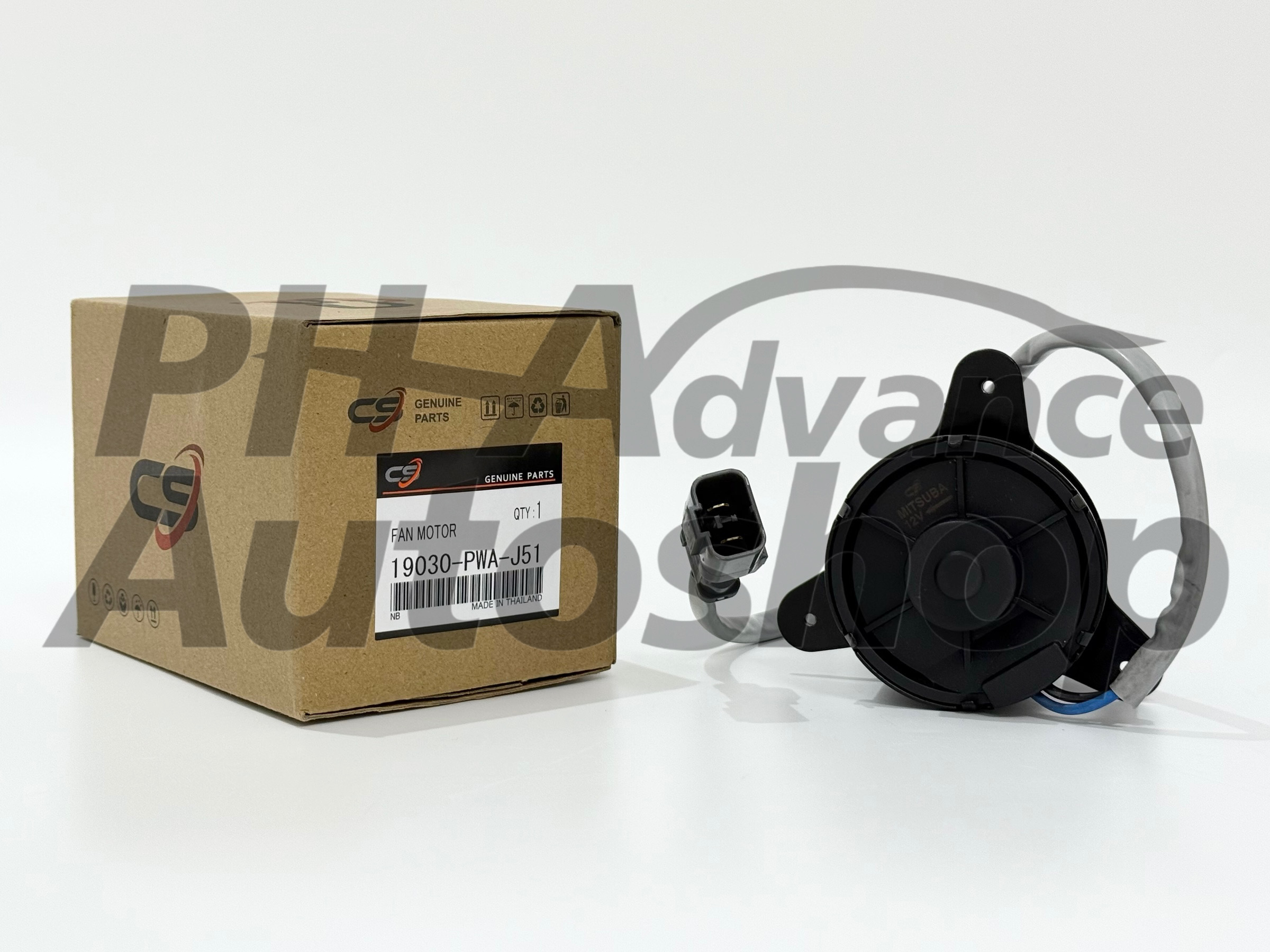 Fan Motor Honda Fit / Jazz / City Radiator Fan Motor 2002-2008