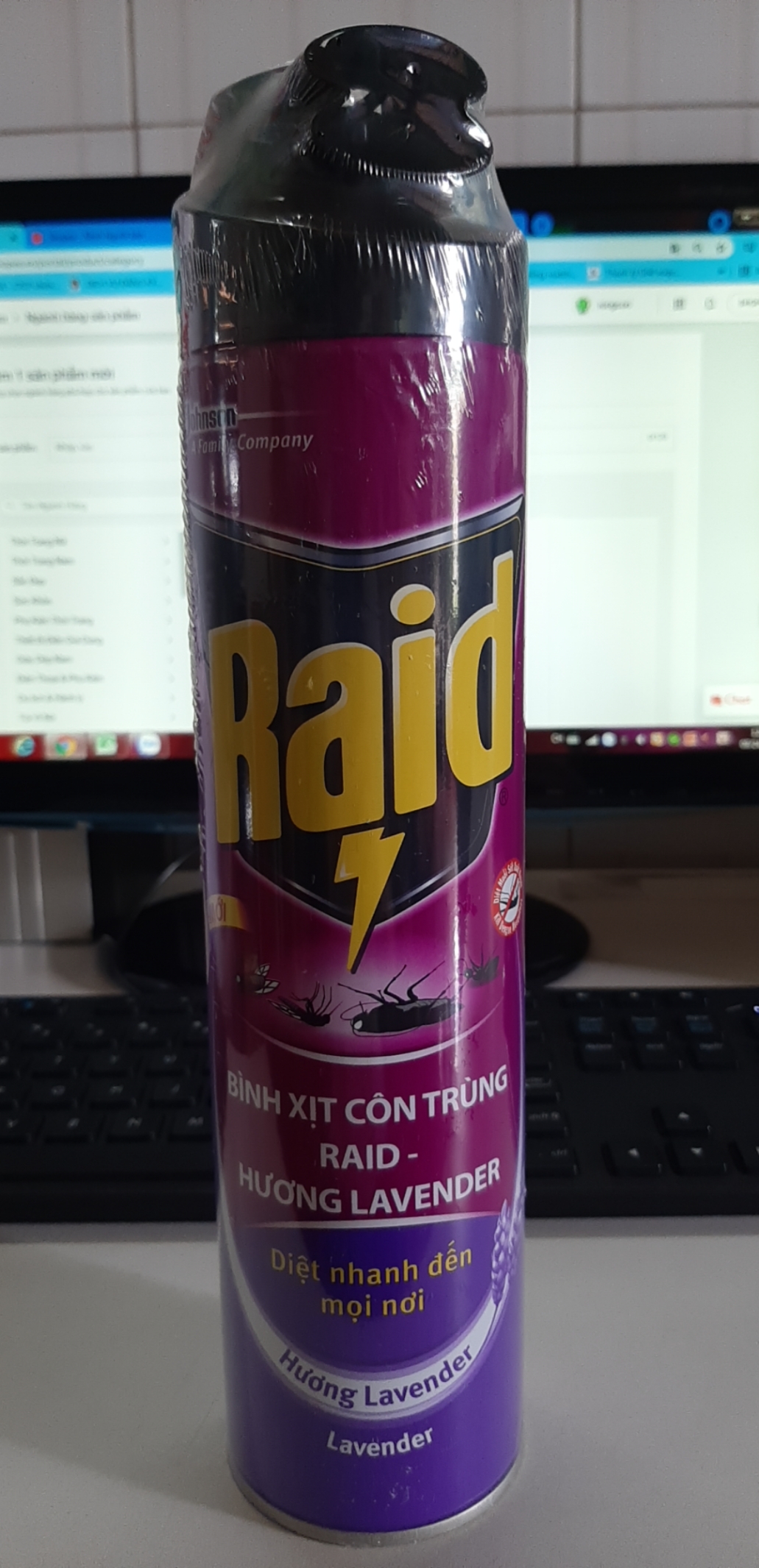 Bình Xịt Muỗi RAID 600ml (3 Mùi)