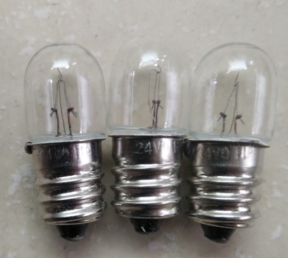 Bóng đèn sợi đốt 24v 0.11a đuôi xoáy 12mm e12