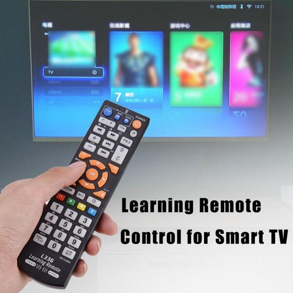 42-Key L336 Learning Remote Control Smart Ir Tv Remote Control For Tv Cbl Dvd Sat Stb Dvb Hifi Tv Box Vcr Str. 