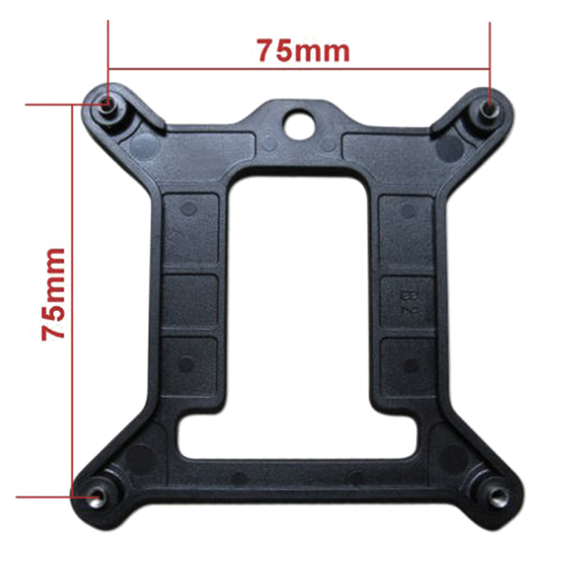 LGA 1150 1155 1156 PC Plastic Backplate CPU Cooler Bracket Heatsink Backplane Natuo. 