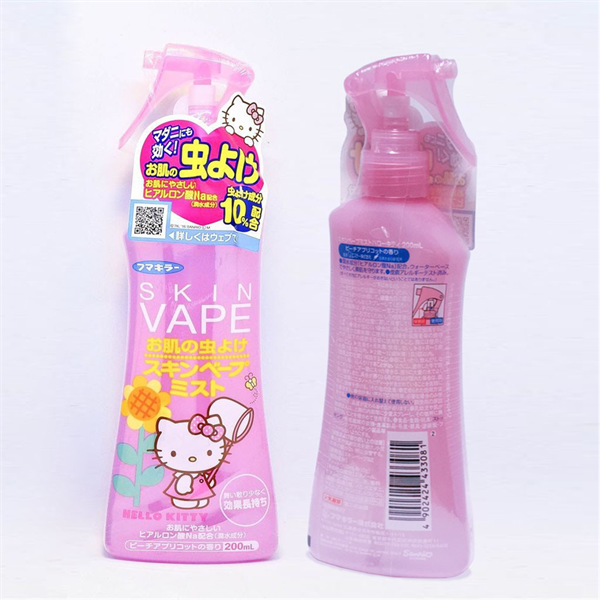 Xịt chống muỗi skin vape chai 200ml