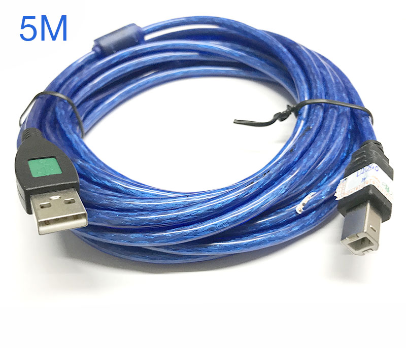 Cable Máy in 1.5m/ 3m/ 5m KINGMASTER Chống nhiễu 2.0 (Xanh) - Cáp máy in