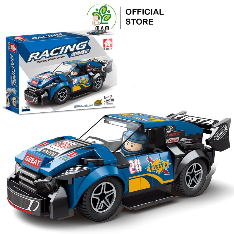 lego lắp ráp xe đua 92 chi tiết