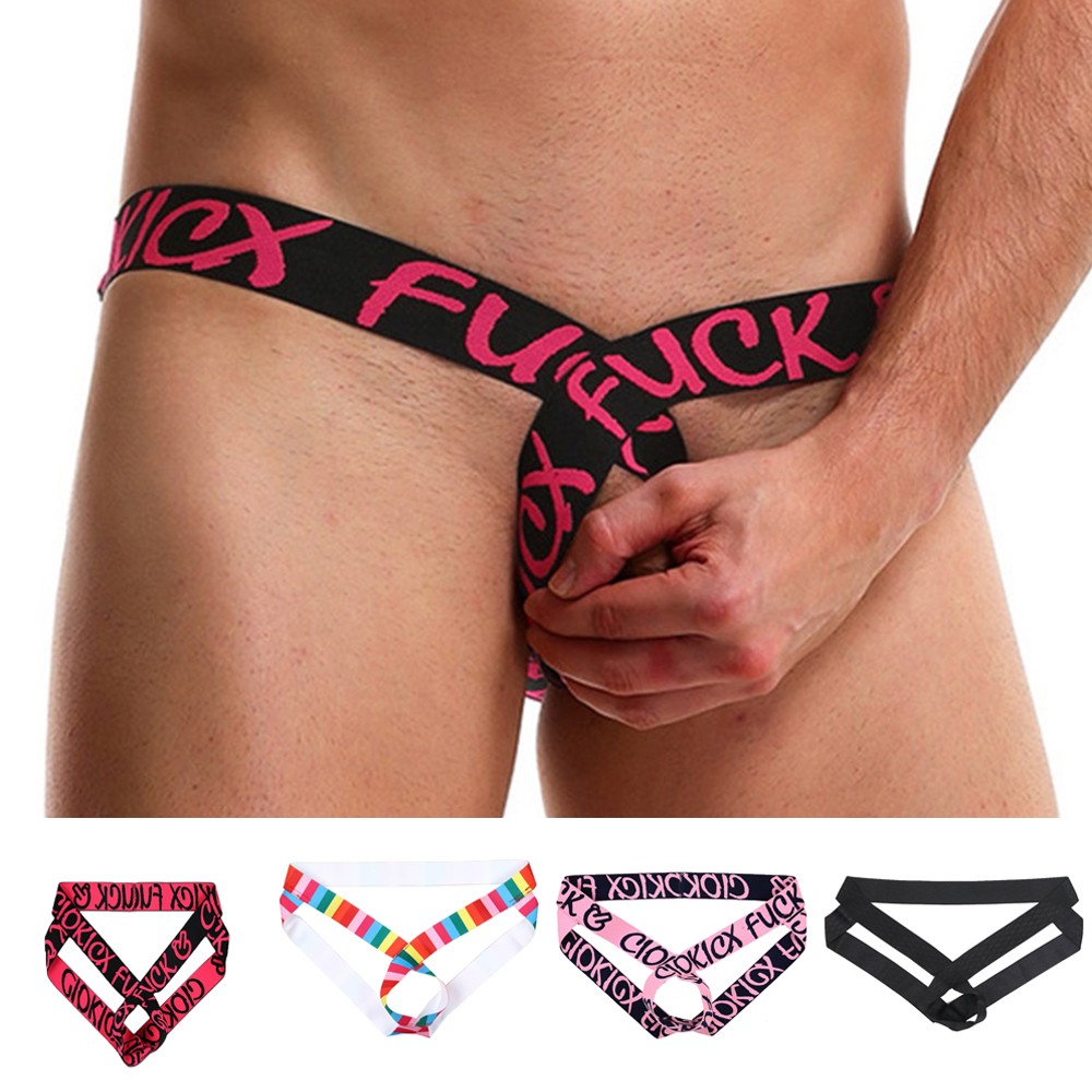 【Ready Stock】 Boost Your Confidence with Men's Jock Strap Bandage Enhancer Underwear
