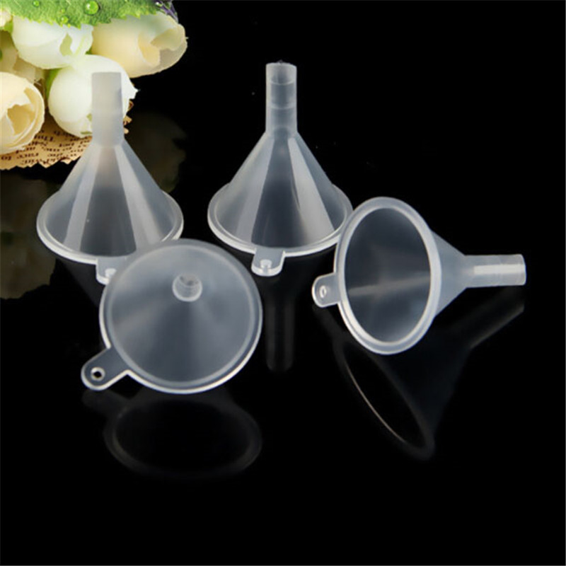 10 cái Phễu nhựa mini Dụng cụ đóng gói Nước Hoa Nhũ Tương đồ dùng nhà bếp