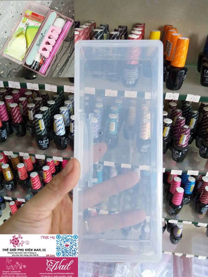 Hộp Đựng Đồ Dụng Cụ Nail Mi
