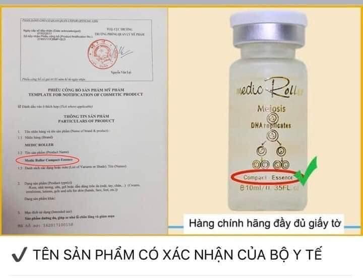 Serum mụn Medic Roller chính hãng Thụy Sỹ