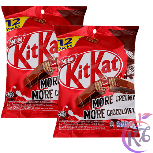 [FreeShipMAX] Bánh xốp phủ Socola Kitkat SB 2F 12 Thanh / gói 204g (12 x 17g) - Nestle Cocoa bịch 204g - banh xop phu socola