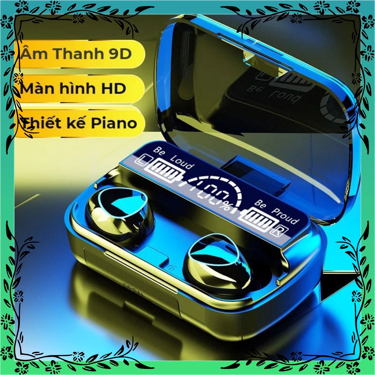 Tai Nghe Bluetooth M10 Kiêm Sạc