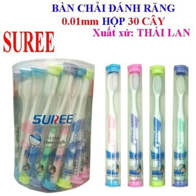 Bàn chải đánh răng SUREE thái lan siêu mềm