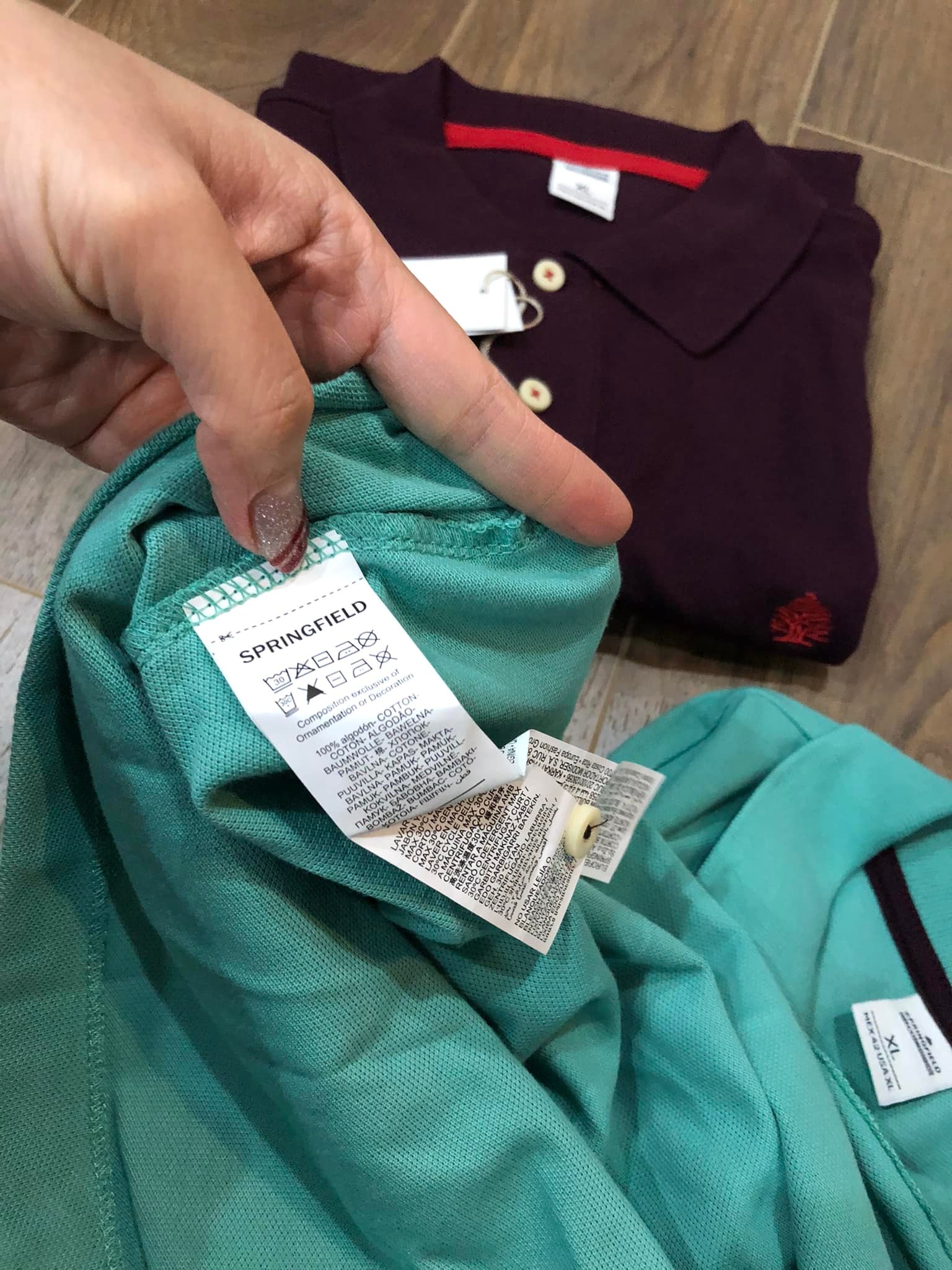 Áo Polo Nam SPRINGFIELD Xuất Xịn