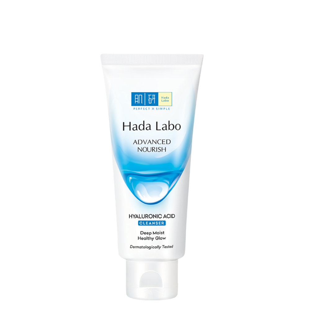 [HCM]Kem Rửa Mặt Dưỡng Ẩm Tối Ưu Hada Labo Advanced Nourish Hyaluron Cleanser (80g)