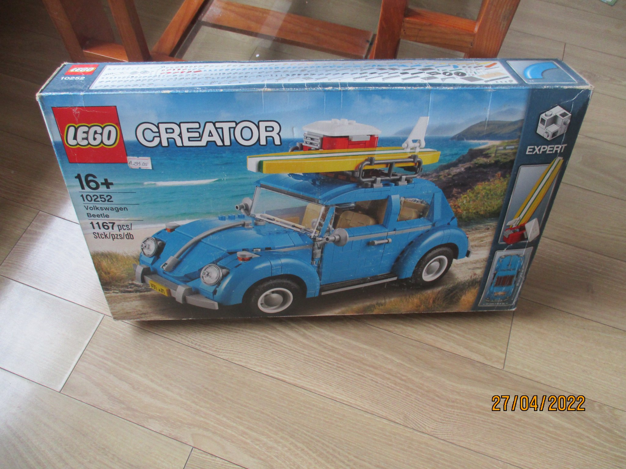 LEGO Creator Expert 10252 Volkswagen Beetle (1167 Pieces) (Genuine LEGO)