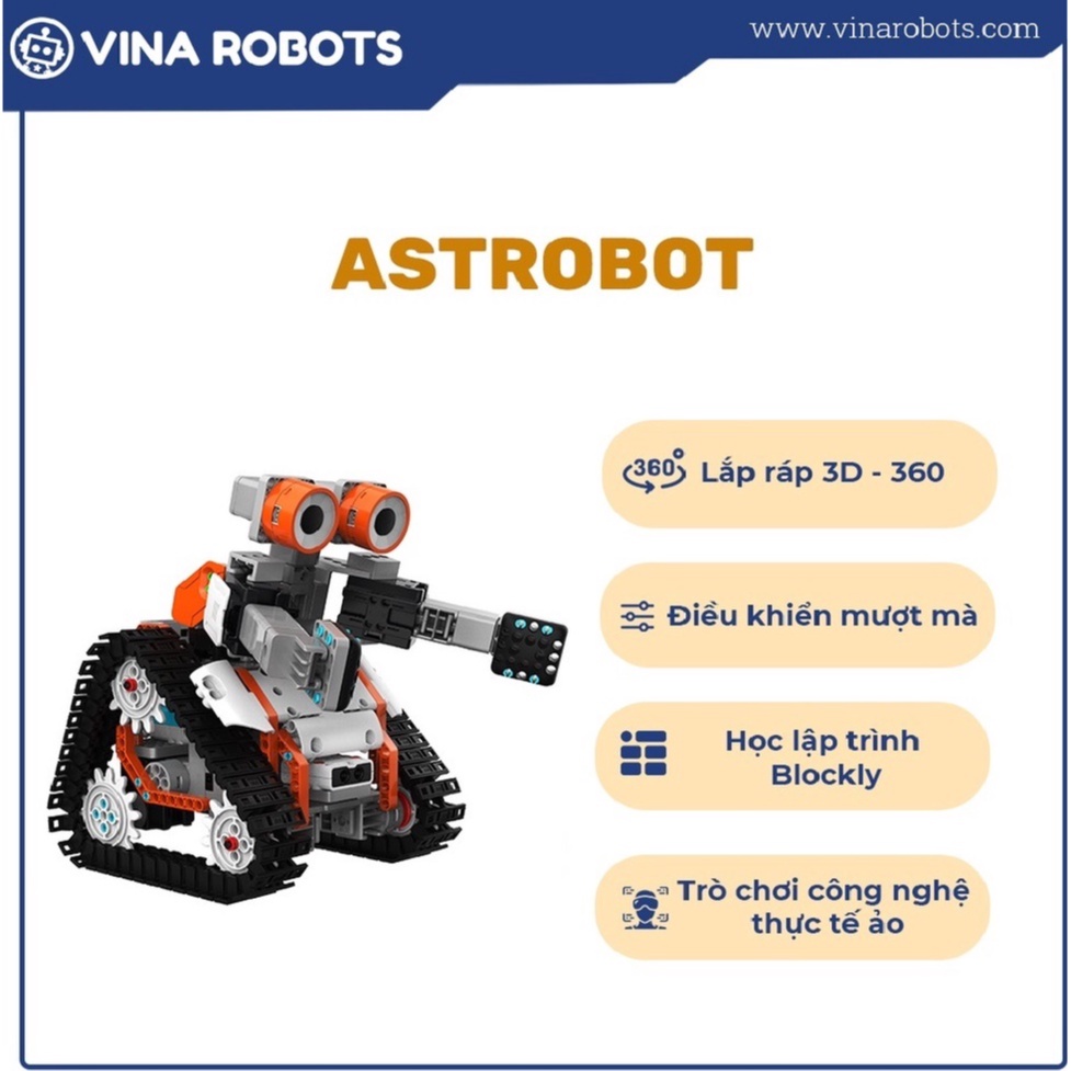 Robot Giáo dục UBTECH JIMU Astro Bot (Astrobot)