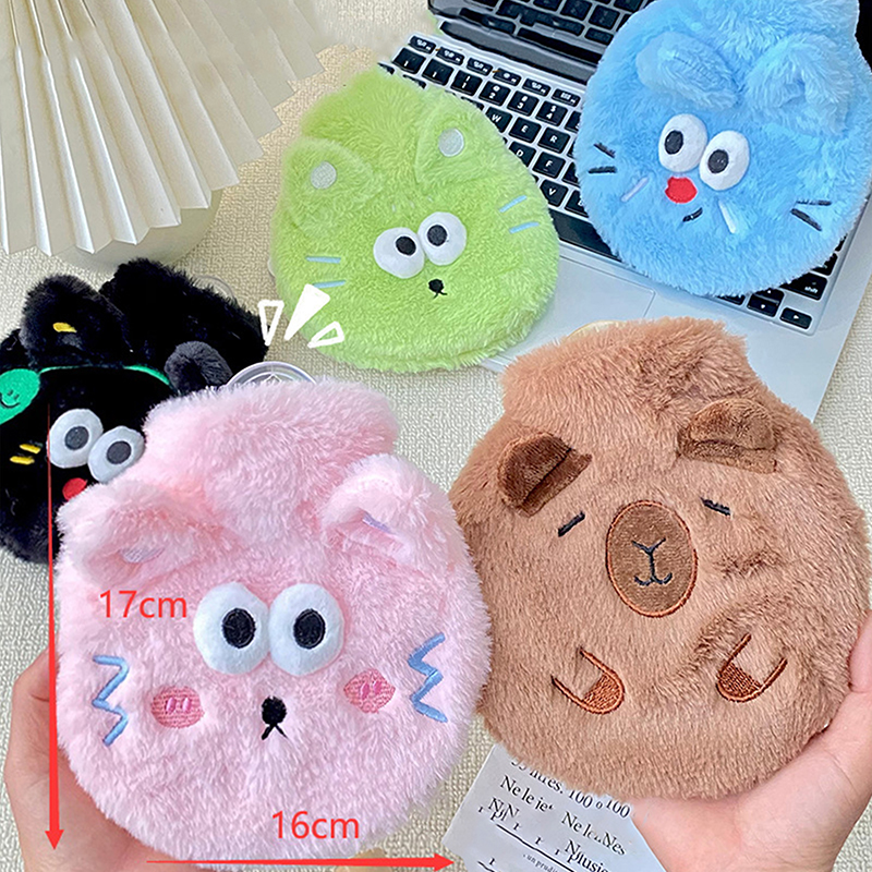 Plush%20Hot%20Water%20Bag%20400ML%20Cat/Capybara%20Design%20Hand%20Warmer%20Mini%20Belly%20Warmer%20-%20Image%203