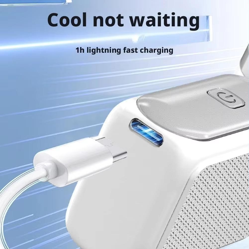 Draagbare mini handventilator oplaadbaar voor op reis_voghion.com