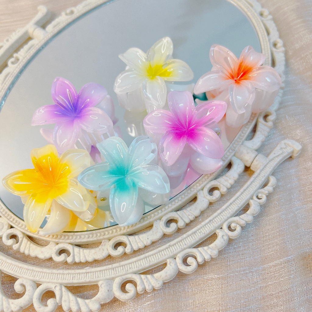 Kẹp tóc hoa sứ nhỏ size 4cm