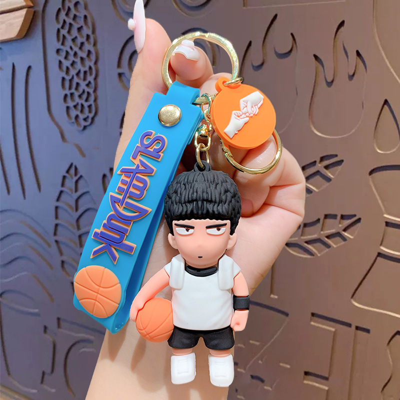 Móc khoá Nhân vật Slamdunk hoạt hình Anime móc chìa khoá xe máy ô tô hoạt hình Anime siêu đẹp
