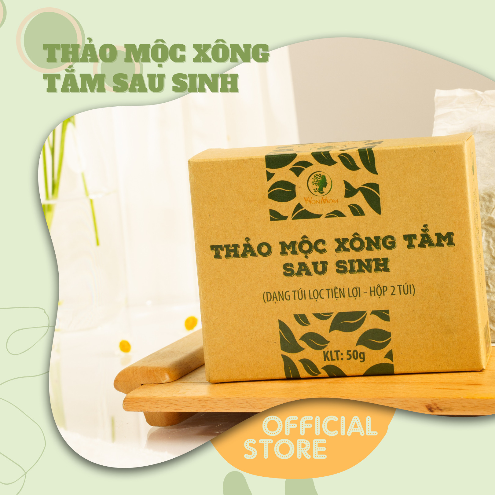 Combo ở cữ cho mẹ sau sinh WonMom
