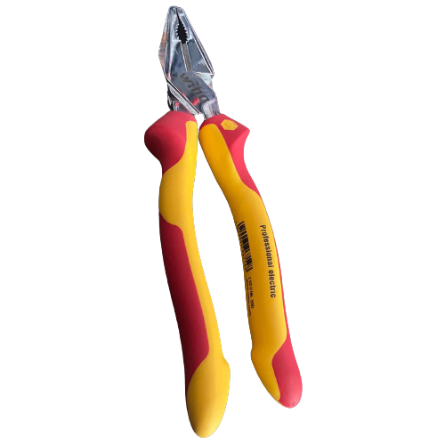 Kìm đa năng trợ lực 200mm Wiha cách điện 1000V 26714