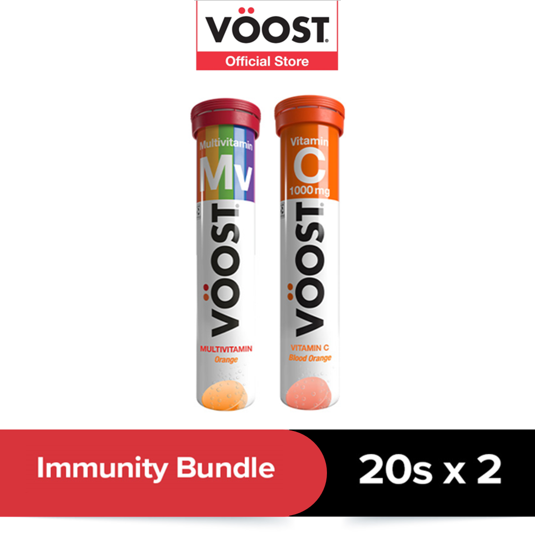 [Exclusive Bundle] VOOST Multivitamin and Vitamin C Effervescent (2 X 20s) Lazada Singapore