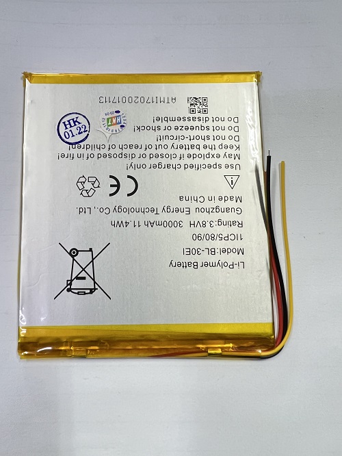 Pin Máy Tính Bảng Itel Tab it1702 BL-30EI