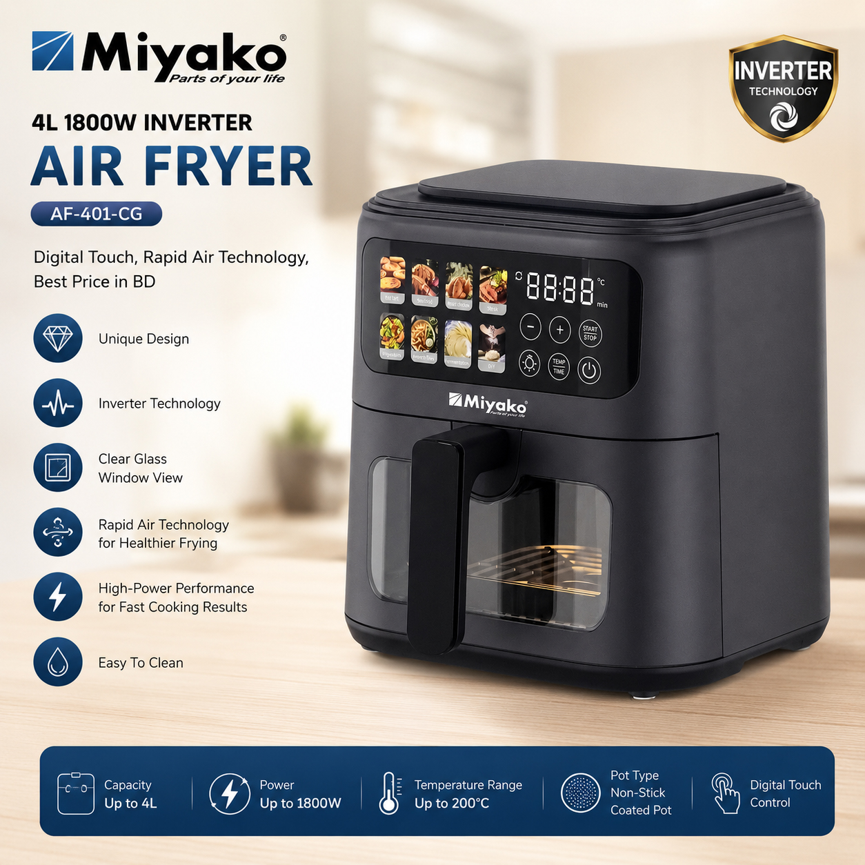 Miyako%204L%20Digital%20Air%20Fryer%20AF-401-CG%20%E2%80%93%201800W%20Inverter%20Technology%20-%20Image%202