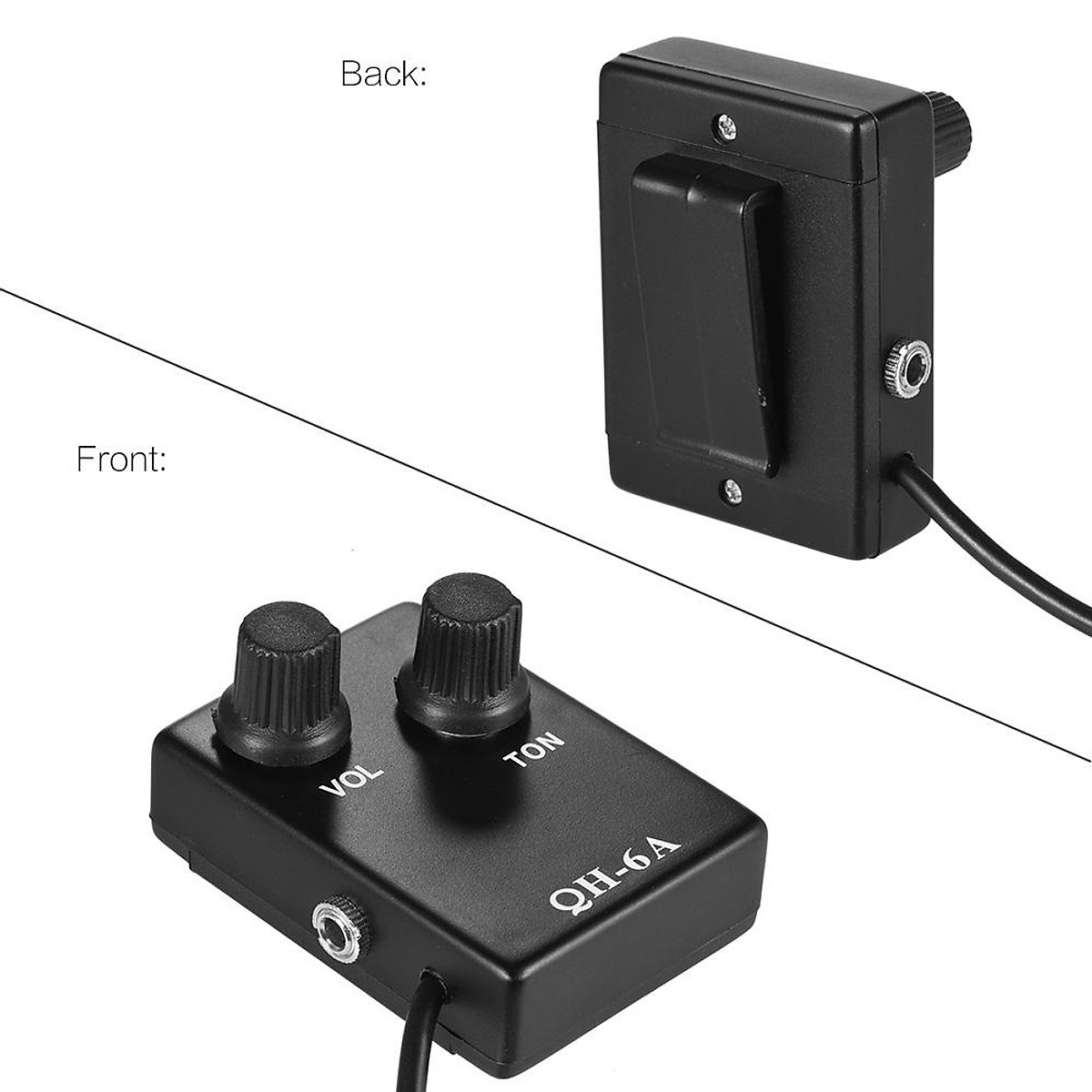 Pickup Đàn Acoustic Guitar QH-6A Cao Cấp