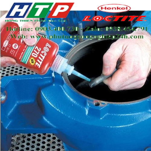 Keo 270 - 50ml khóa ren màu đỏ