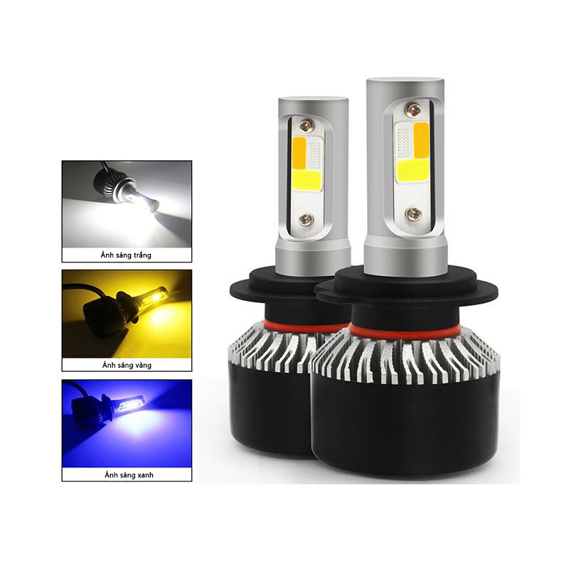 [LEDT2 ISOP] Đèn pha LED Ultra View XTRA +250% chính hãng [Bảo hành 6 tháng]