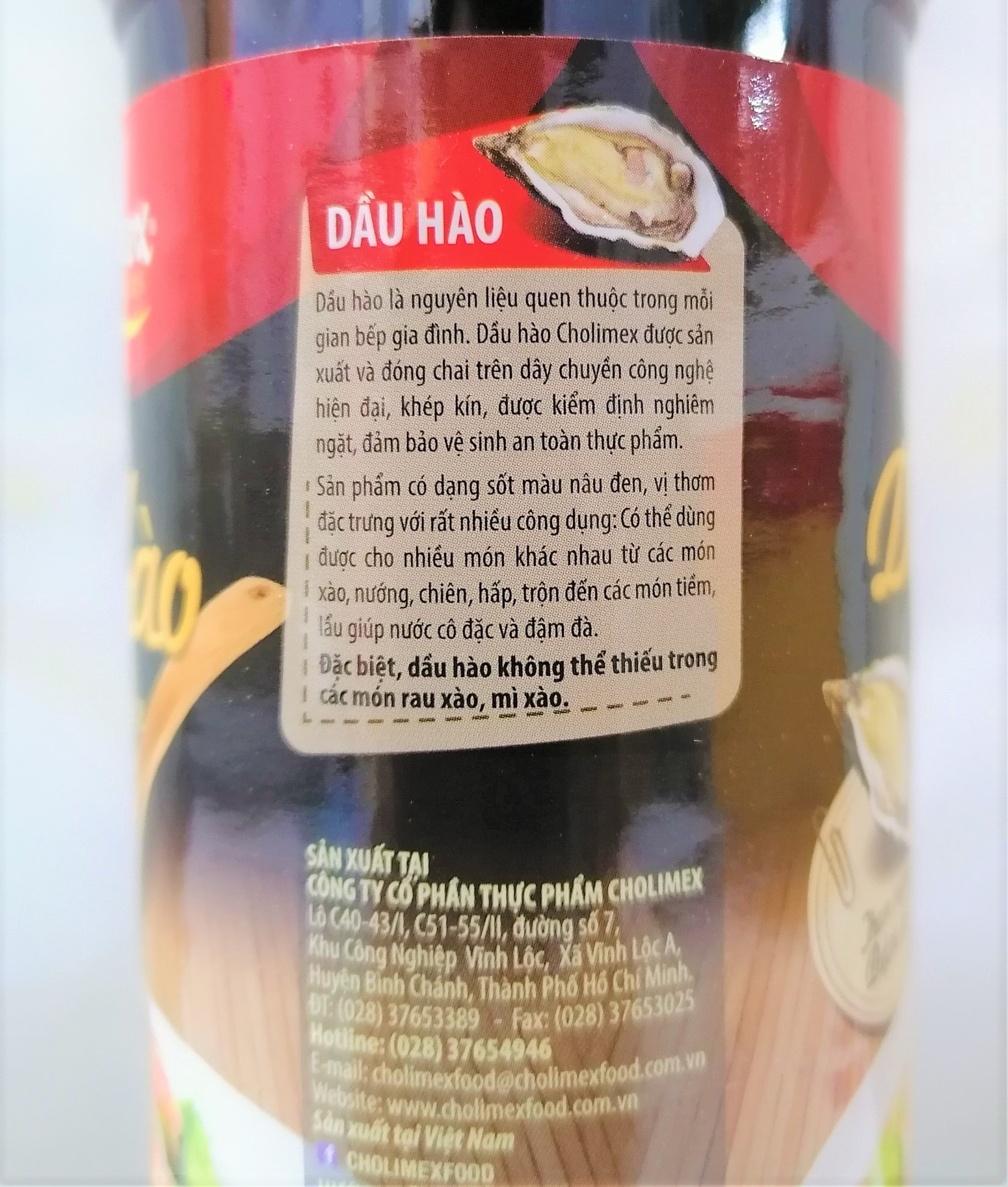 [CHAI LỚN 820g – NẮP ĐỎ] DẦU HÀO [VN] CHOLIMEX Oyster Sauce