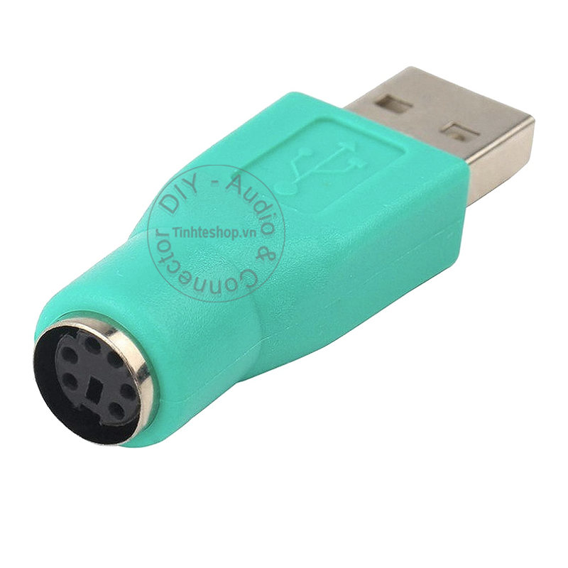 Đầu chuyển USB sang PS2 1 chiếc - PS2 cái sang USB đực
