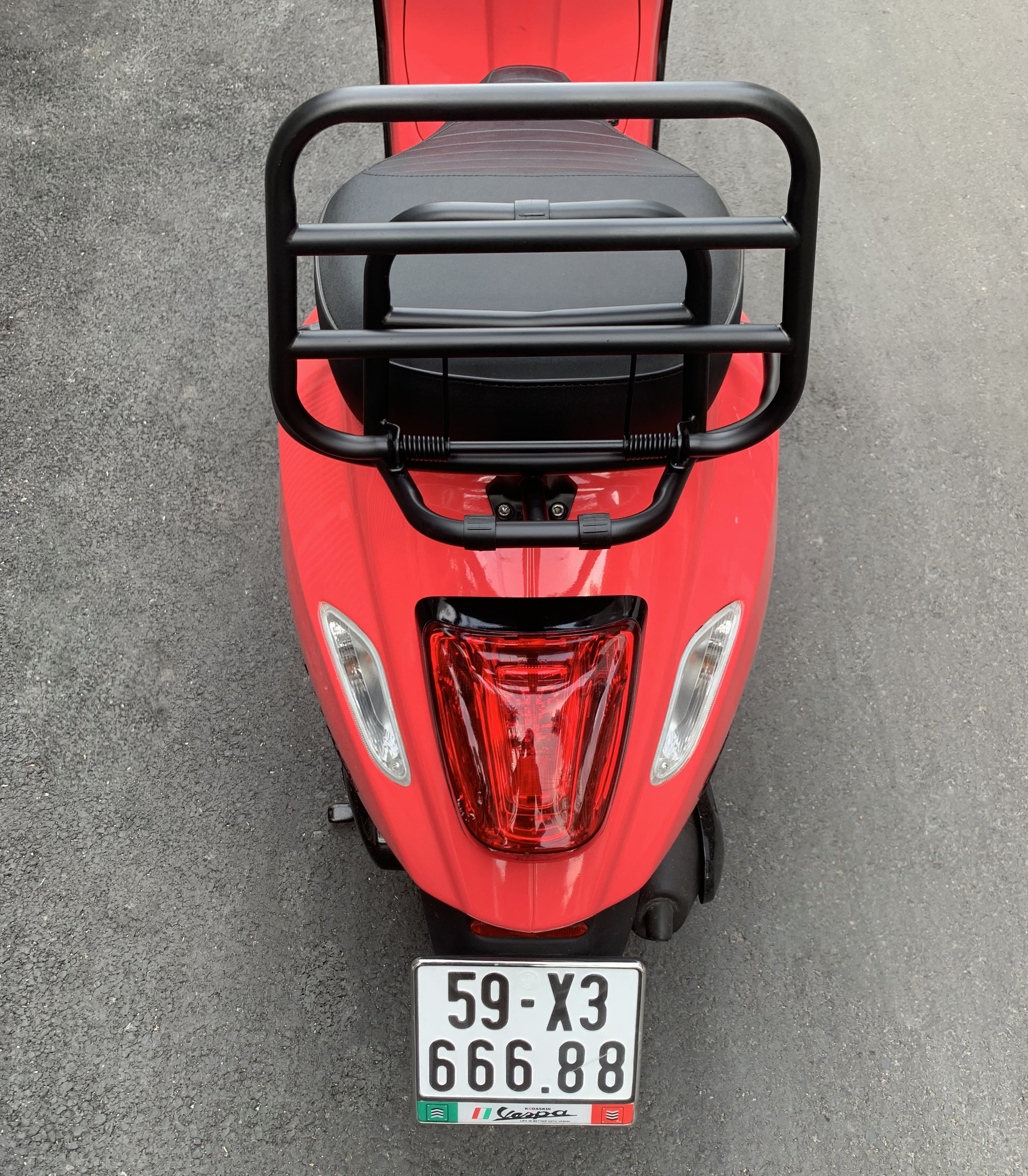 Baga tựa lưng Vespa Sprint, Primavera