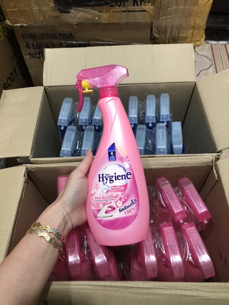 Xịt thơm quần áo hygiene 550ml thái lan chính hãng
