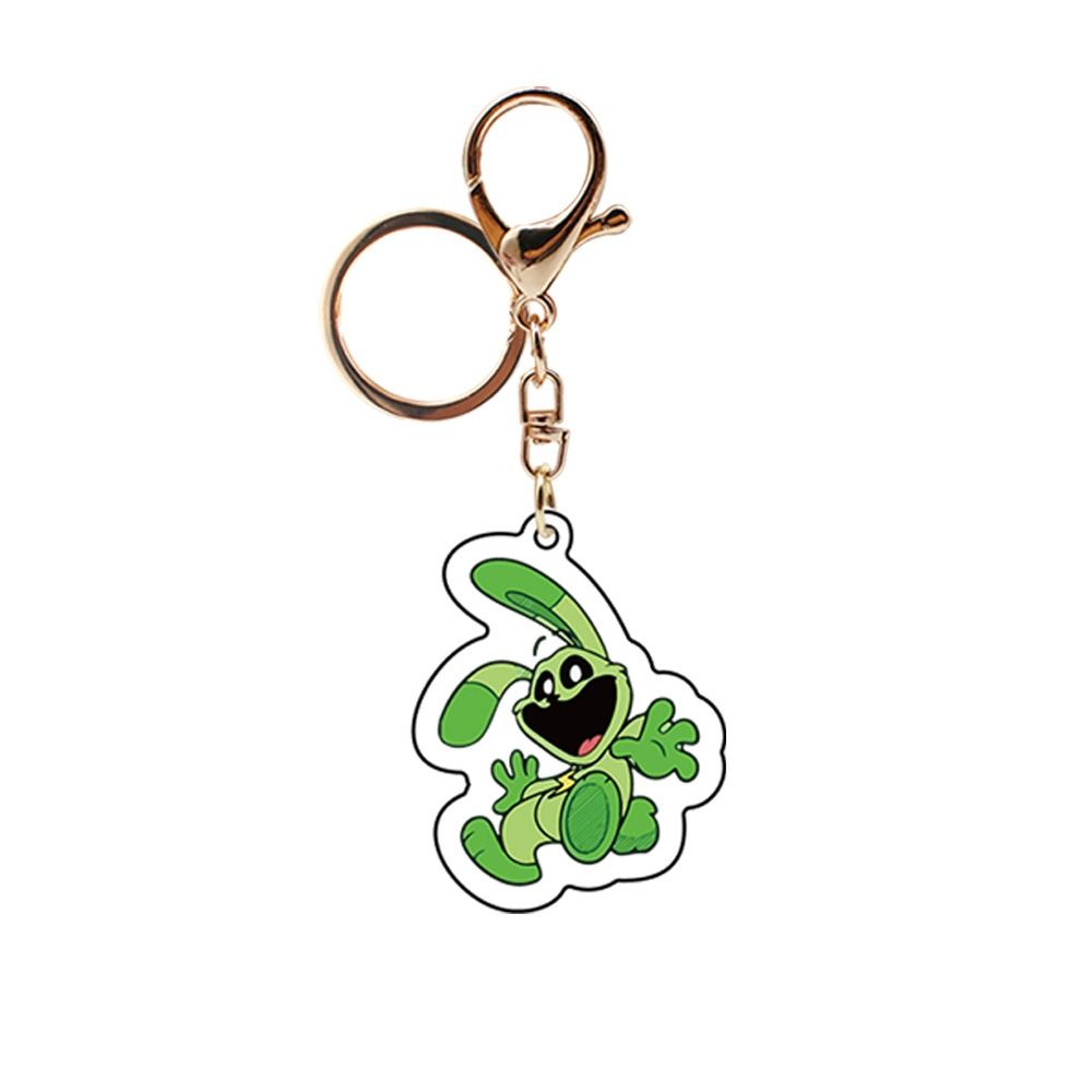 INAPO Kickin Chicken Game Smiling Critters Keychain Bobby Bearhug Hoppy